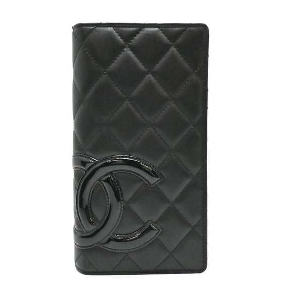 CHANEL Black Logo Wallet - Picture 1 of 10